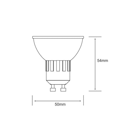 Luxram Value LED GU10 2.5W Natural White 4000K 220lm LED
