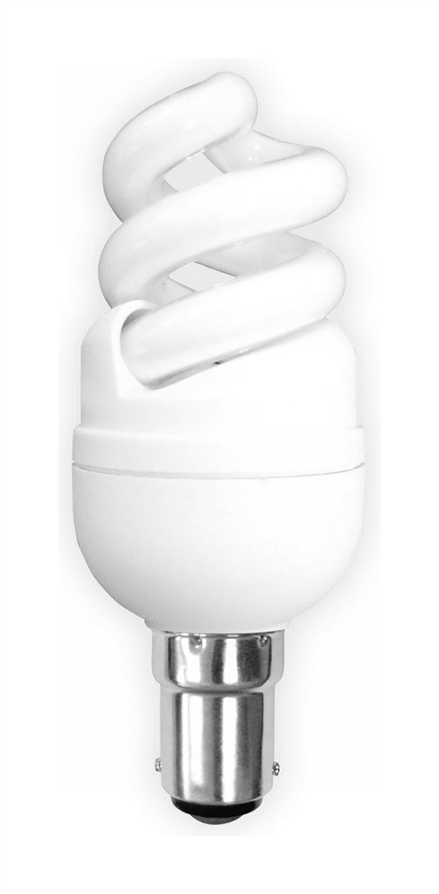 Luxram Super Mini Sup Spiral Super Mini Supreme Spiral B15 9W Natural White 4000K Compact Fluorescent Compact