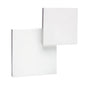 Mantra Fusion MC0141 Tahiti Wall Light Squares 5W LED 3000K Matt White, 285lm,, 3yrs Warranty