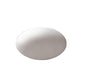 Mantra M1331 Huevo Oval Table Lamp 1 Light CFL In Line Switch Indoor, Opal White