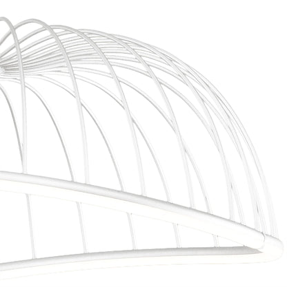 Mantra Celeste Pendant 81cm Round, 40W LED, 3000K, 2800lm, White, 3yrs Warranty