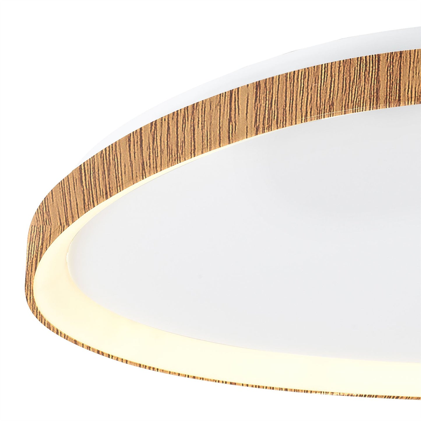 Mantra Fusion Niseko Triangular Ceiling 61cm 48W LED, 3000K, 2900lm, Wood, 3yrs Warranty Ceiling