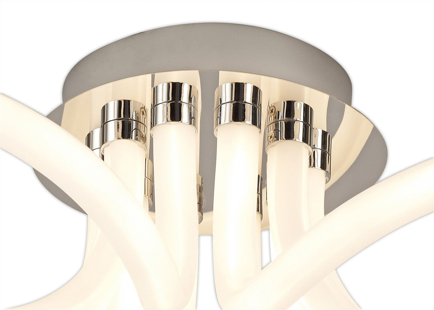Mantra Knot LED II Knot II Ceiling Light, 60W LED, 3000K, 4500lm, IP20, Chrome, 3yrs Warranty