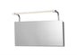 Mantra M5086 Sisley Wall Light 6W LED Chrome IP44 4000K, 420lm, Silver/Frosted Acrylic/Polished Chrome, 3yrs Warranty