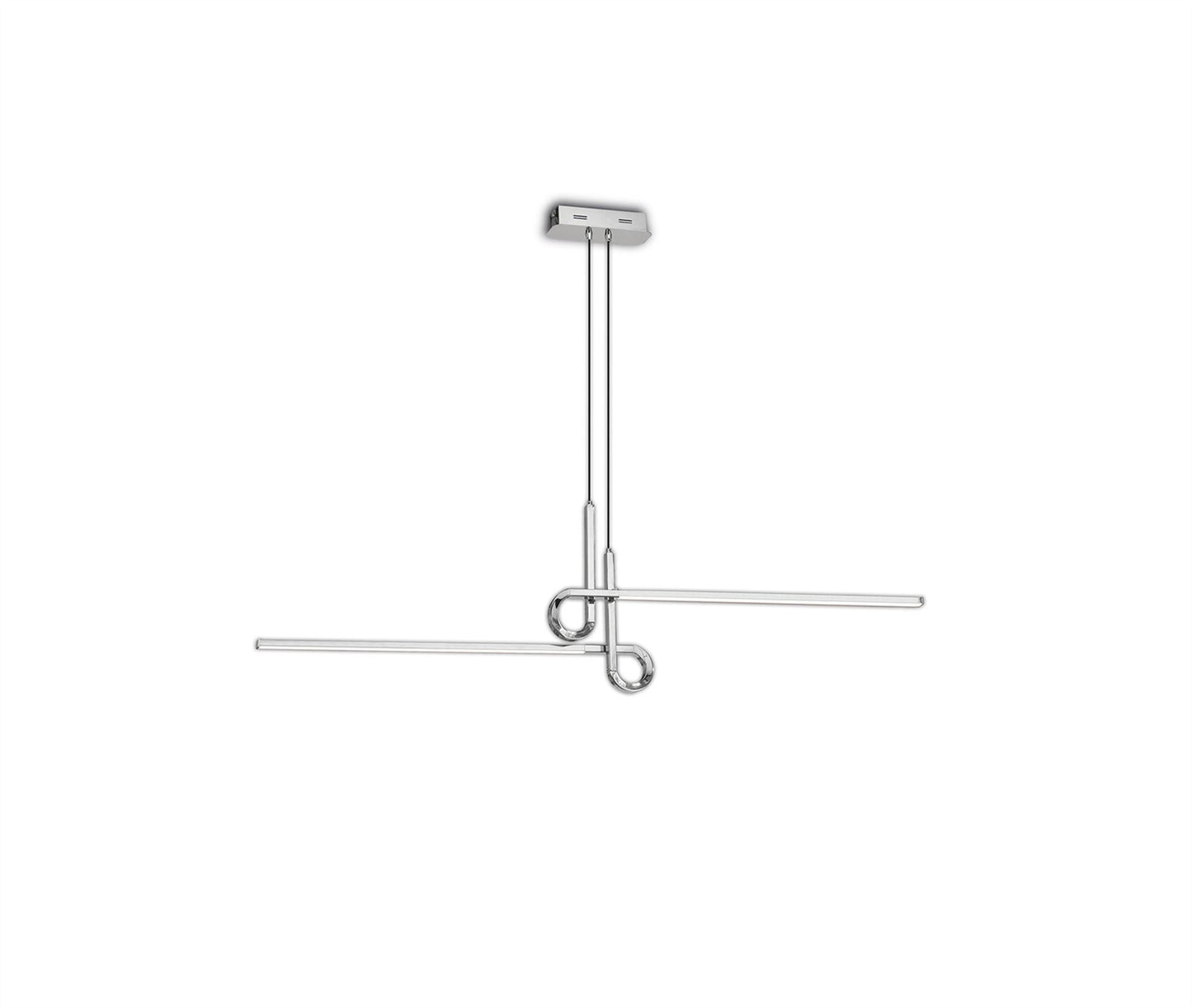 Mantra M6120 Cinto Pendant 24W LED, 3000K, 1950lm, Polished Chrome, 3yrs Warranty
