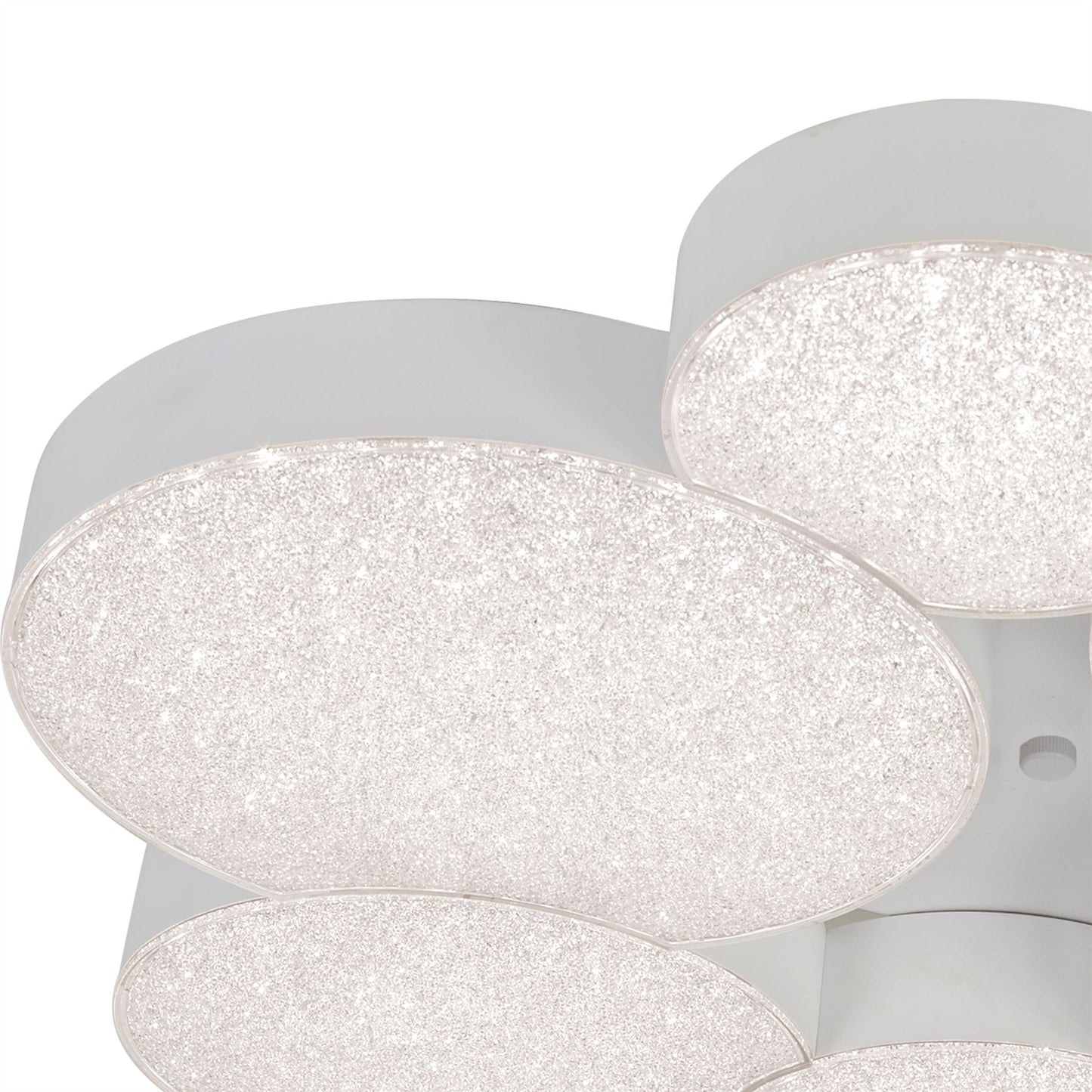 Mantra Fusion M5764 Lunas Ceiling 61cm Diameter 54W LED 3000K, 2830lm, RF Remote Control White, 3yrs Warranty - M5764 Ceiling