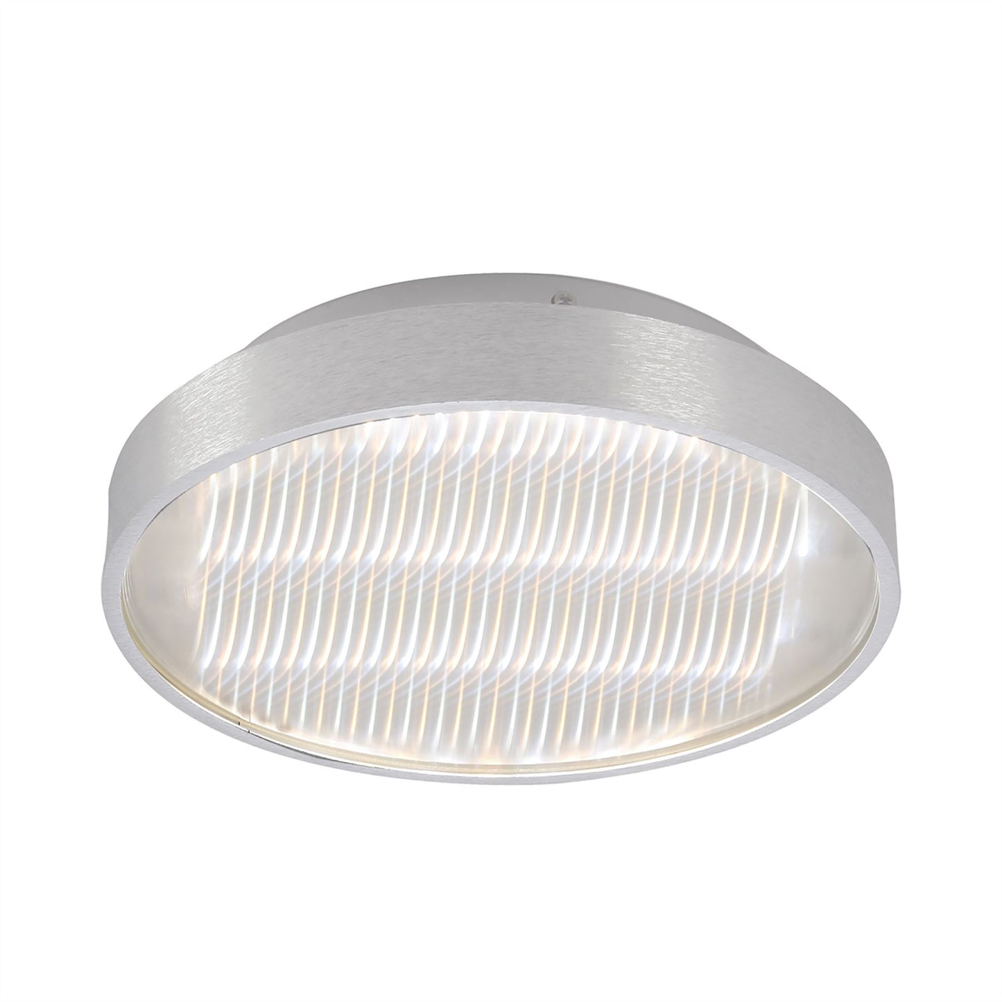 Mantra Fusion M5344 Reflex Flush 29cm Round 18W LED 3000K + 6000K, 1180lm, Aluminium/ Acrylic, 3yrs Warranty - M5344 Ceiling