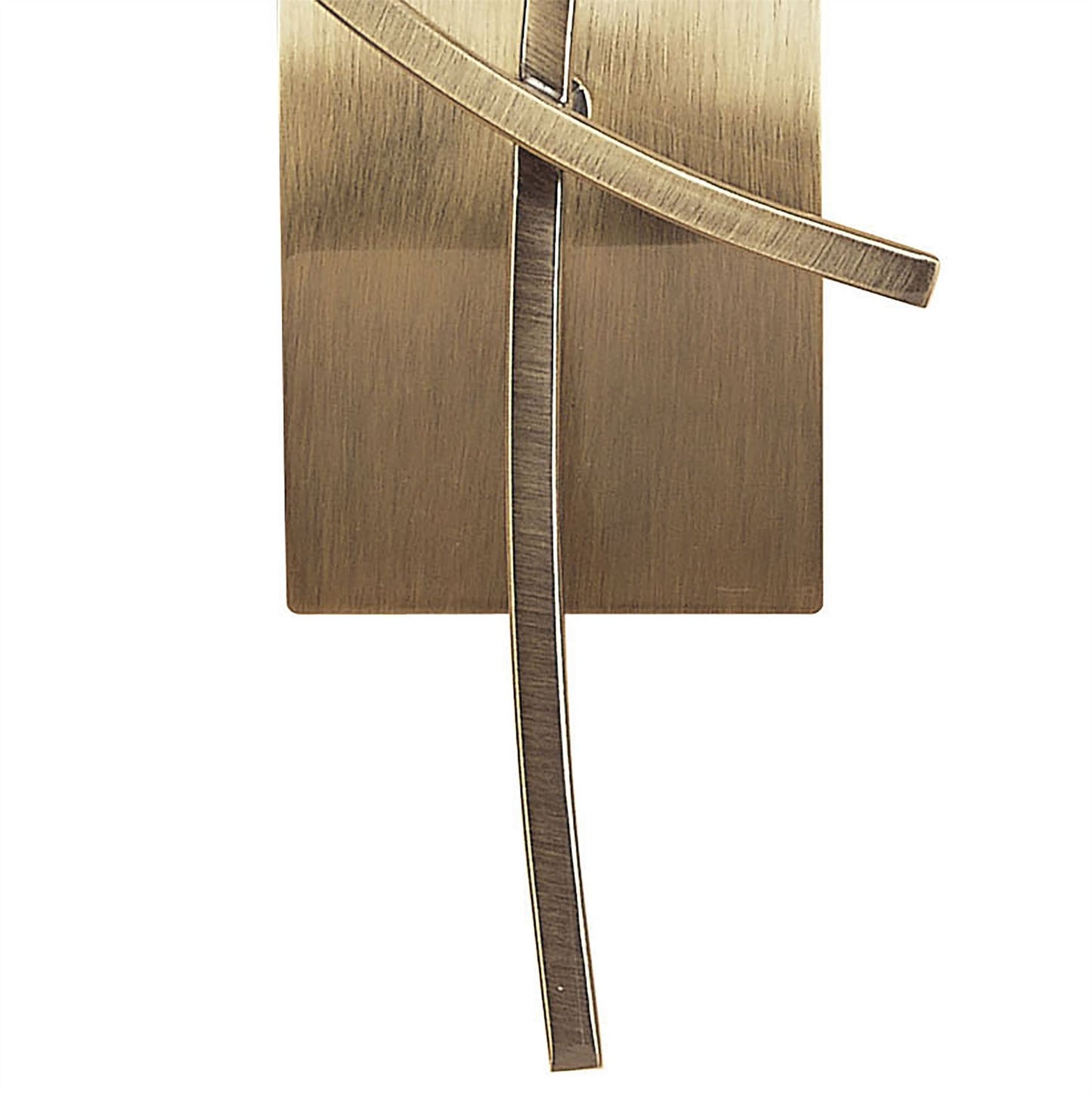 Mantra Pietra Wall Light Switched 2 Light G9, Antique Brass