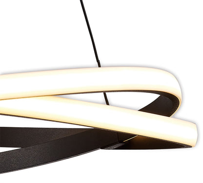 Mantra M5810 Infinity Brown Oxide Pendant 42W LED 2800K, 3400lm, Brown Oxide/White Acrylic, 3yrs Warranty