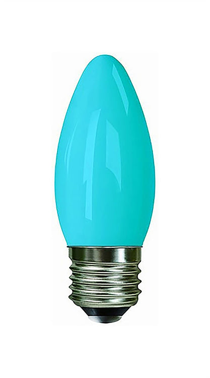 Luxram Decorative Multi-LED Candle E27 0.3W Blue LED