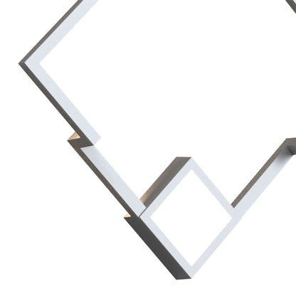 Mantra Boutique Square Wall Light, Dimmable, 25W LED, 3000K, 1370lm, White, 3yrs Warranty