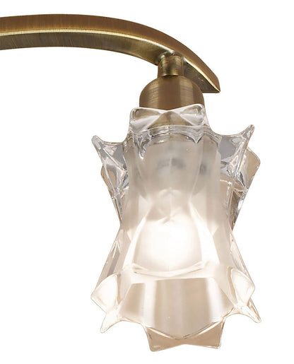 Mantra Alaska GU10 37cm Ceiling 3 Light L1/SGU10, Antique Brass, CFL Lamps INCLUDED