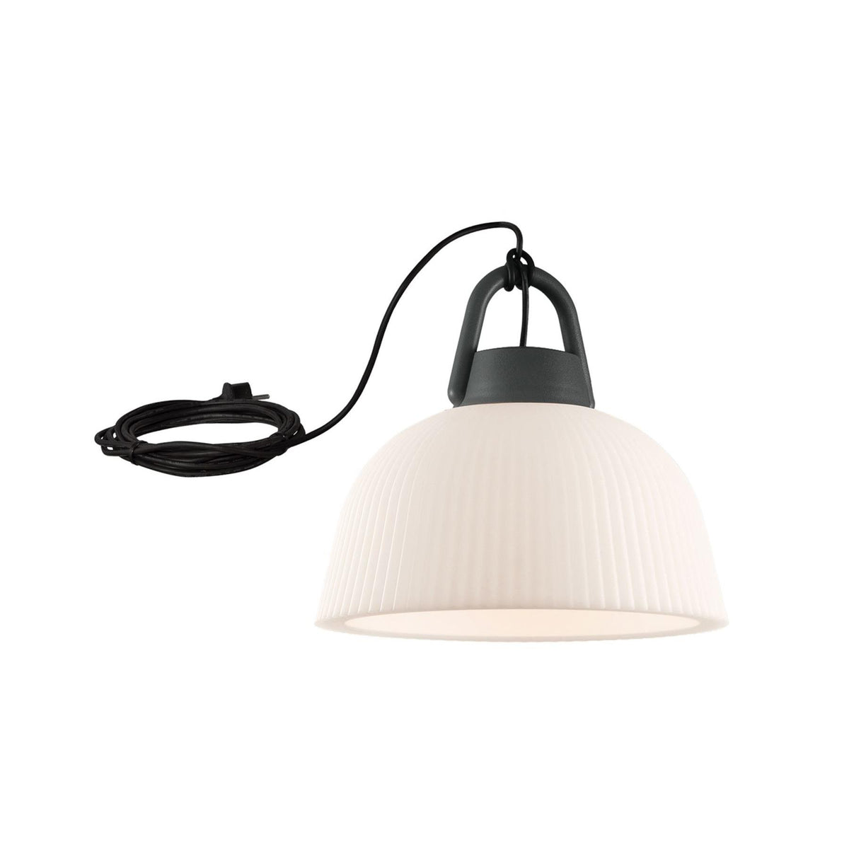 Mantra Fusion M6216 Kinke Pendant, 1 x E27, IP65, Anthracite, 2yrs Warranty