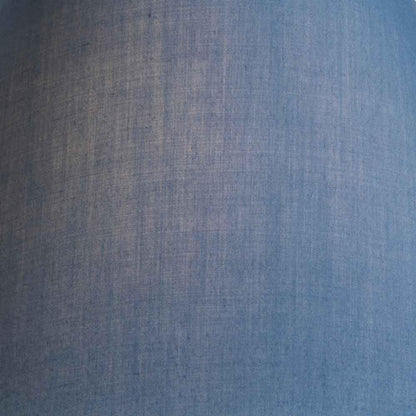 Oaks Lighting S501/5 Cotton Coolie Lampshade 140mm - Clip-On Candle Light Shade - Pacific Blue