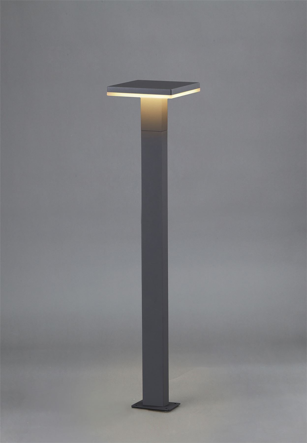 Mantra Fusion Tignes Pillar Lamp, 10W LED, 3000K, 700lm, IP54, Anthracite, 3yrs Warranty