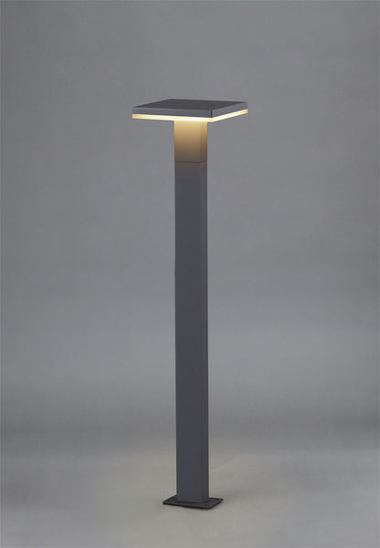 Mantra Fusion Tignes Pillar Lamp, 10W LED, 3000K, 700lm, IP54, Anthracite, 3yrs Warranty