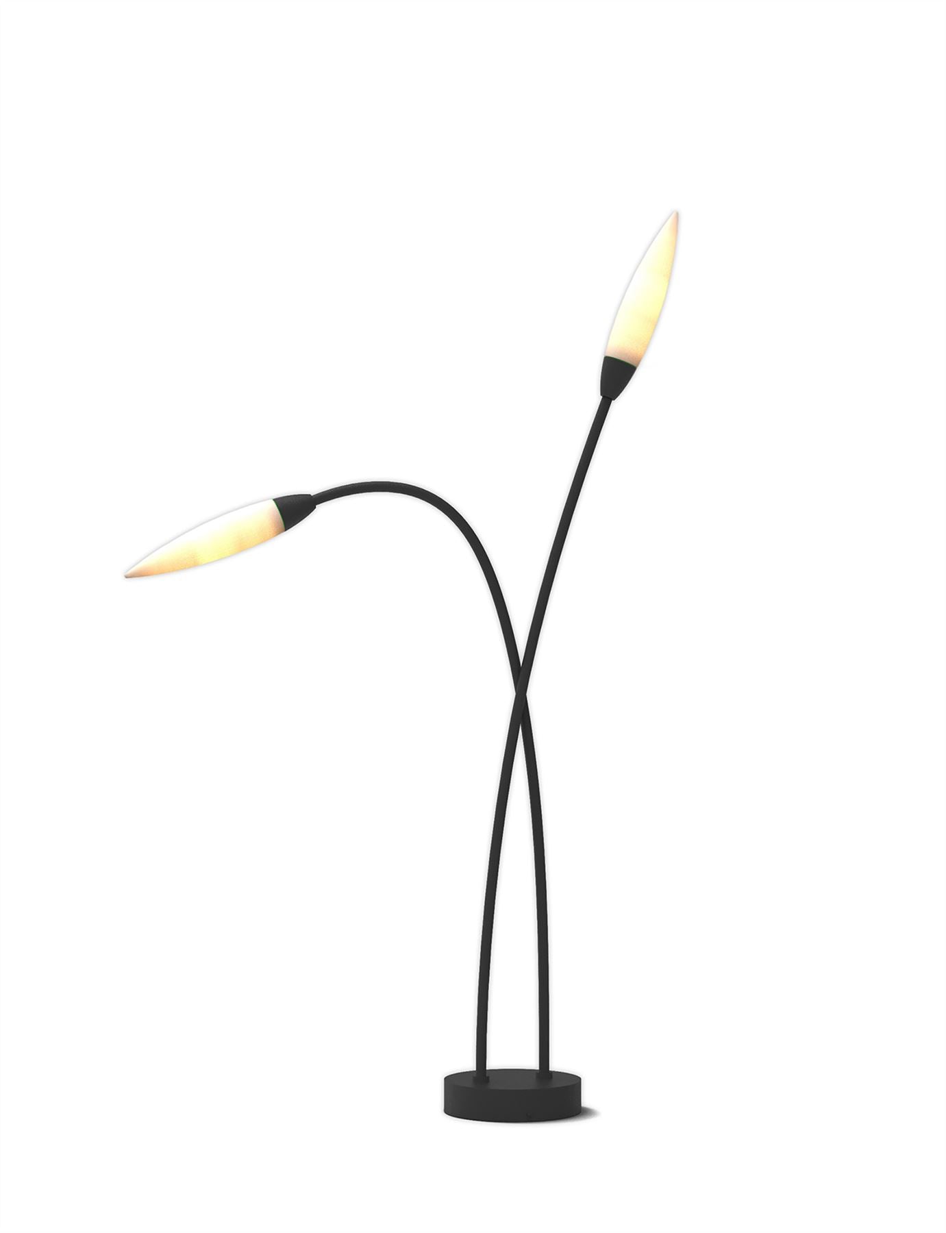 Mantra Fusion Espiga Multi-Head Post Lamp, 2 x G9, IP65, Anthracite, 2yrs Warranty