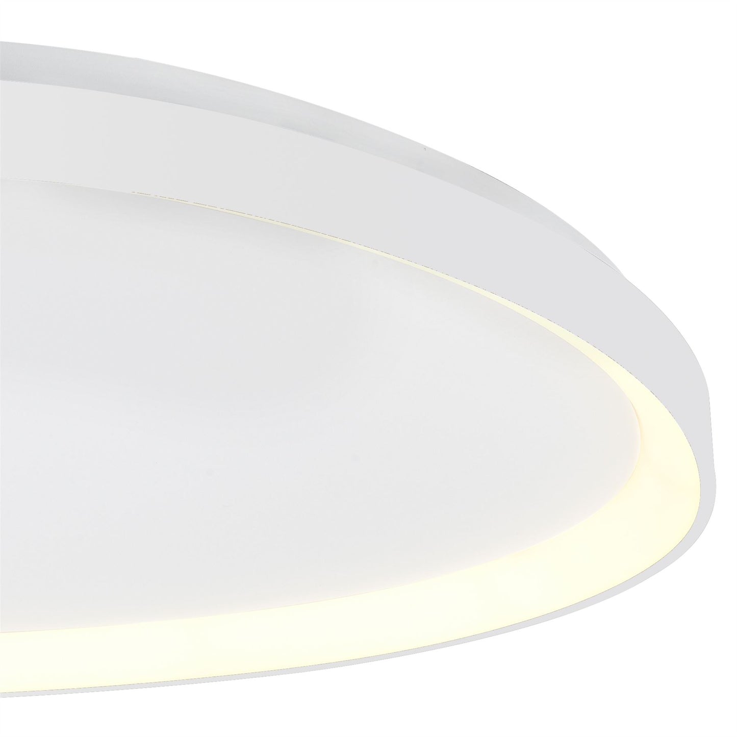 Mantra Fusion Niseko Triangular Ceiling 42cm 35W LED, 3000K, 2300lm, White, 3yrs Warranty Ceiling