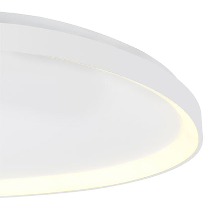Mantra Fusion Niseko Triangular Ceiling 42cm 35W LED, 3000K, 2300lm, White, 3yrs Warranty Ceiling