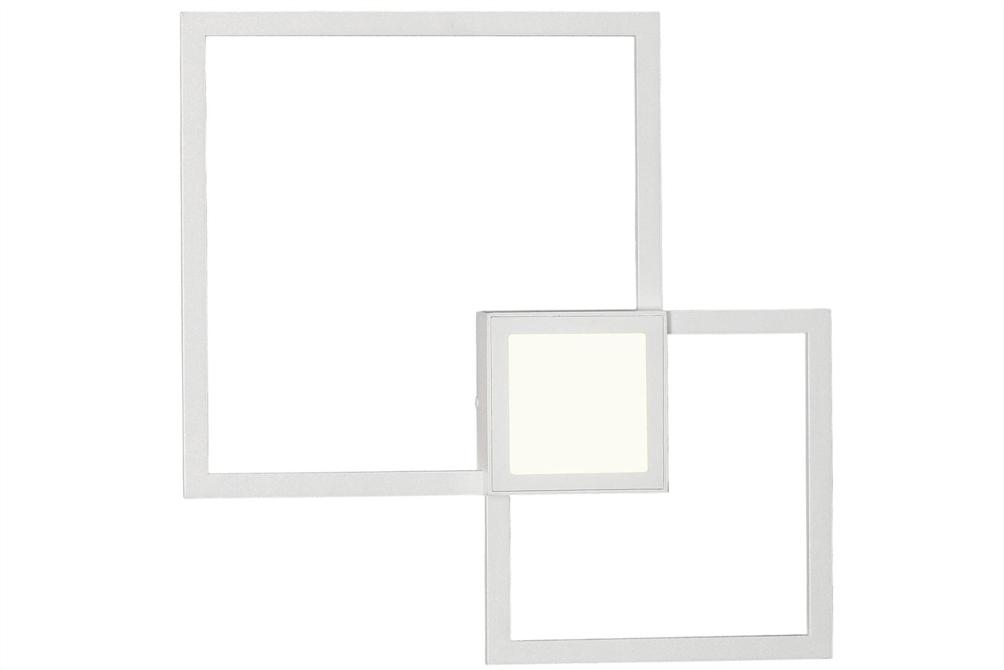 Mantra Fusion Mural Wall Light, 48W LED, 3000K, 3600lm, White, 3yrs Warranty