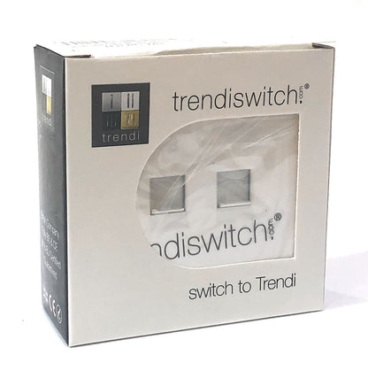 Trendi  Telephone Socket + Cat 5e & Cat 6 RJ45 PC Socket White ART-TLP+PCWH