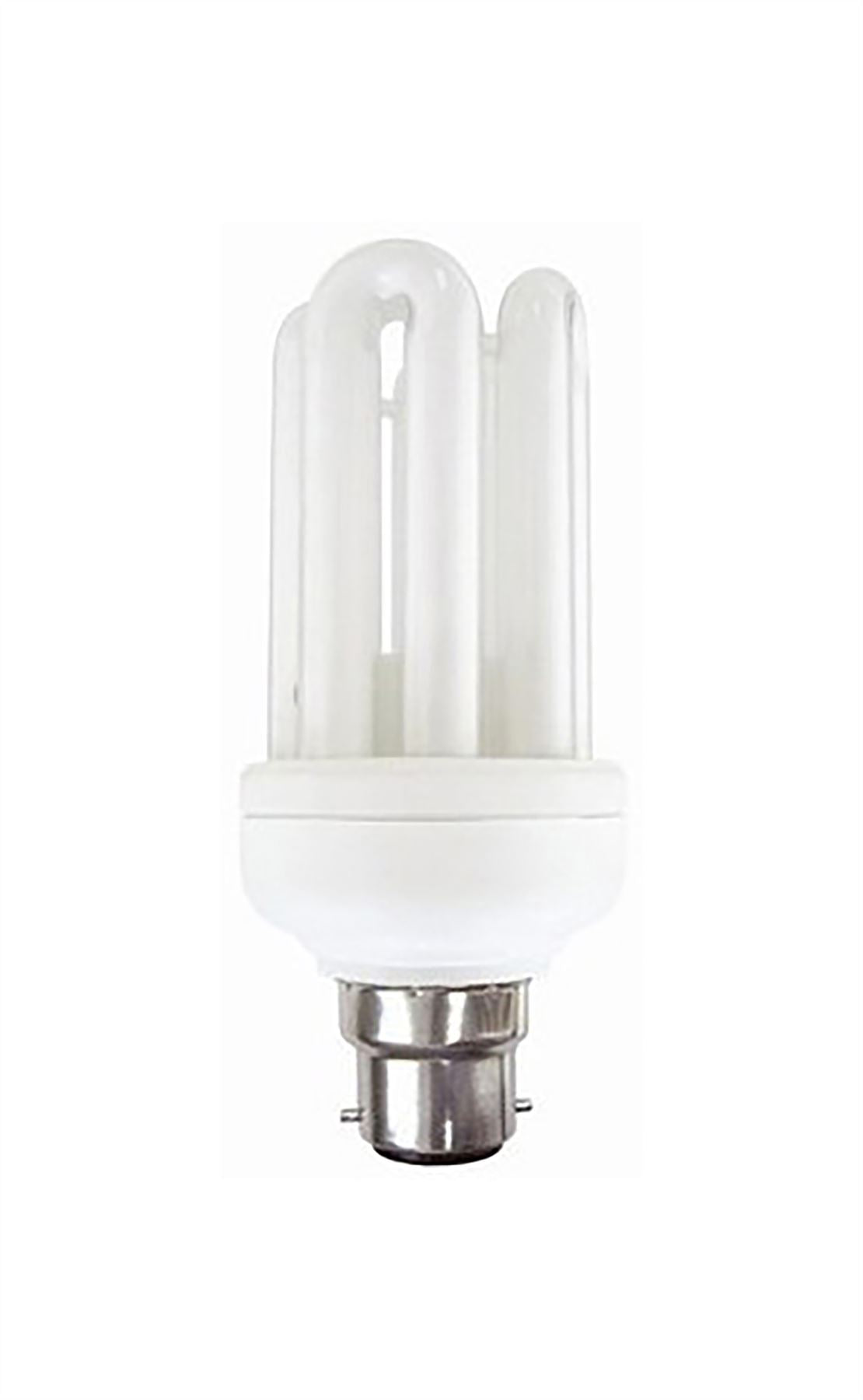 Luxram Extra Mini Sup 4U Extra Mini Supreme 4U B22 20W 2700K Compact Fluorescent Compact