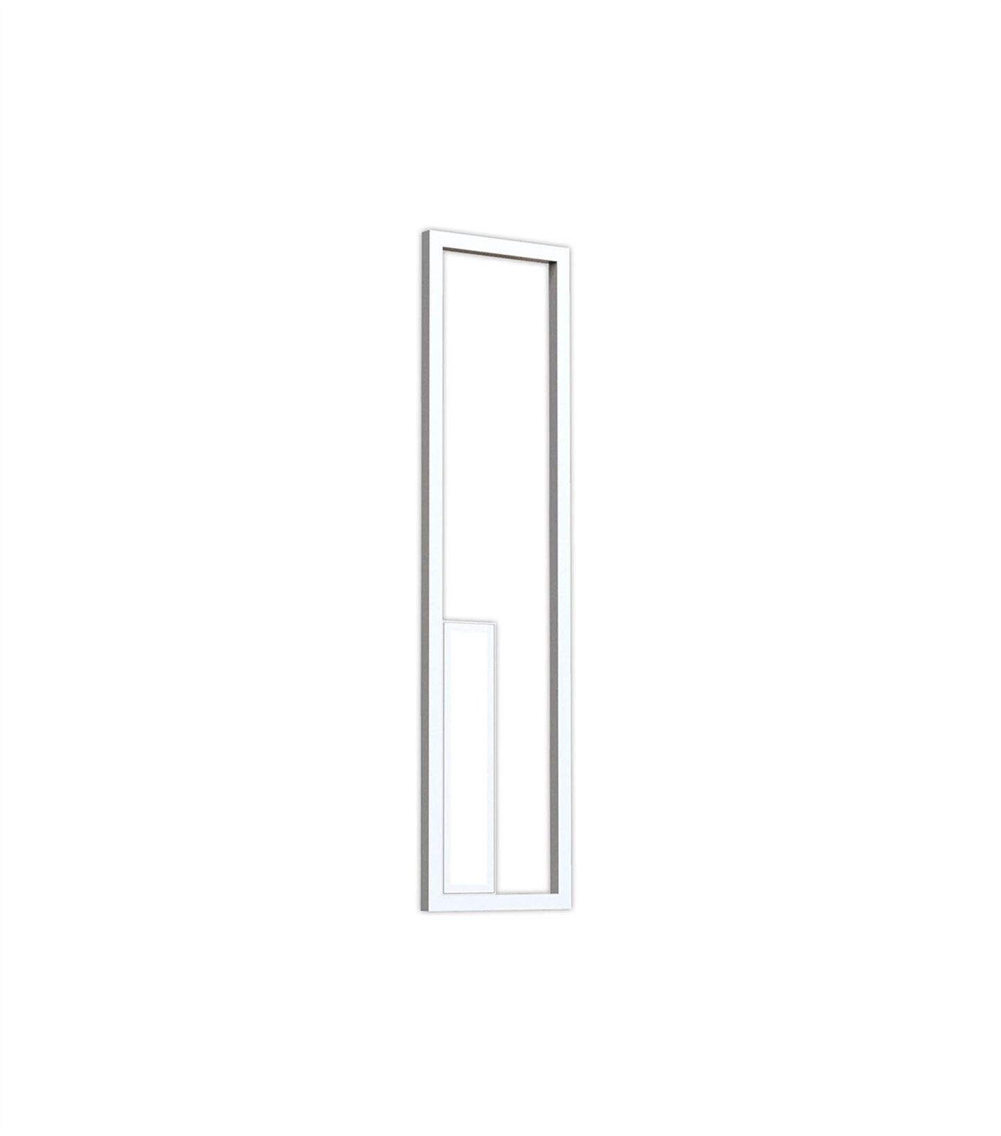 Mantra Boutique Rectangle Wall Light, 40W LED, 3000K, 2250lm, White, 3yrs Warranty