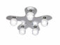 Mantra M1809 Loop Ceiling 5 Light G9 ECO, Polished Chrome