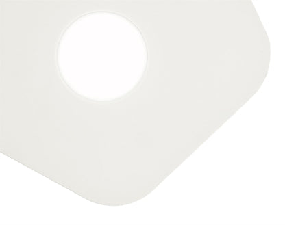 Mantra Area Ceiling Light, 1 x GX53 (Max 9W, Not Included), Sand White