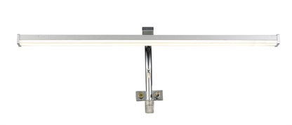 Mantra M5085 Sisley Wall Light 7W LED Chrome IP44 4000K, 420lm, Silver/Frosted Acrylic/Polished Chrome, 3yrs Warranty