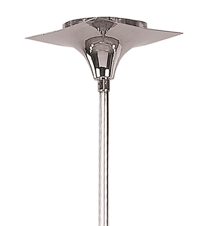 Mantra Holland Telescopic Linear Pendant Line 6 Light G9, Polished Chrome, Wenge