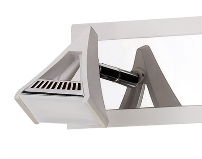 Mantra Fusion Filippo Linear Spot Light 4 Light LED 20W 3000K, 1750lm, Matt White/Polished Chrome, 3yrs Warranty
