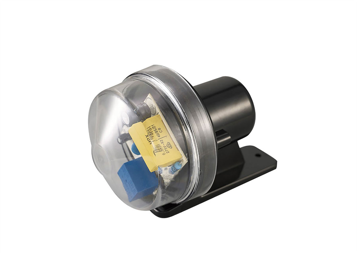 Deco Espial Wall Mounted Photocell Kit IP65 5-45Lux 10A Clear Cover/Black Ancillary