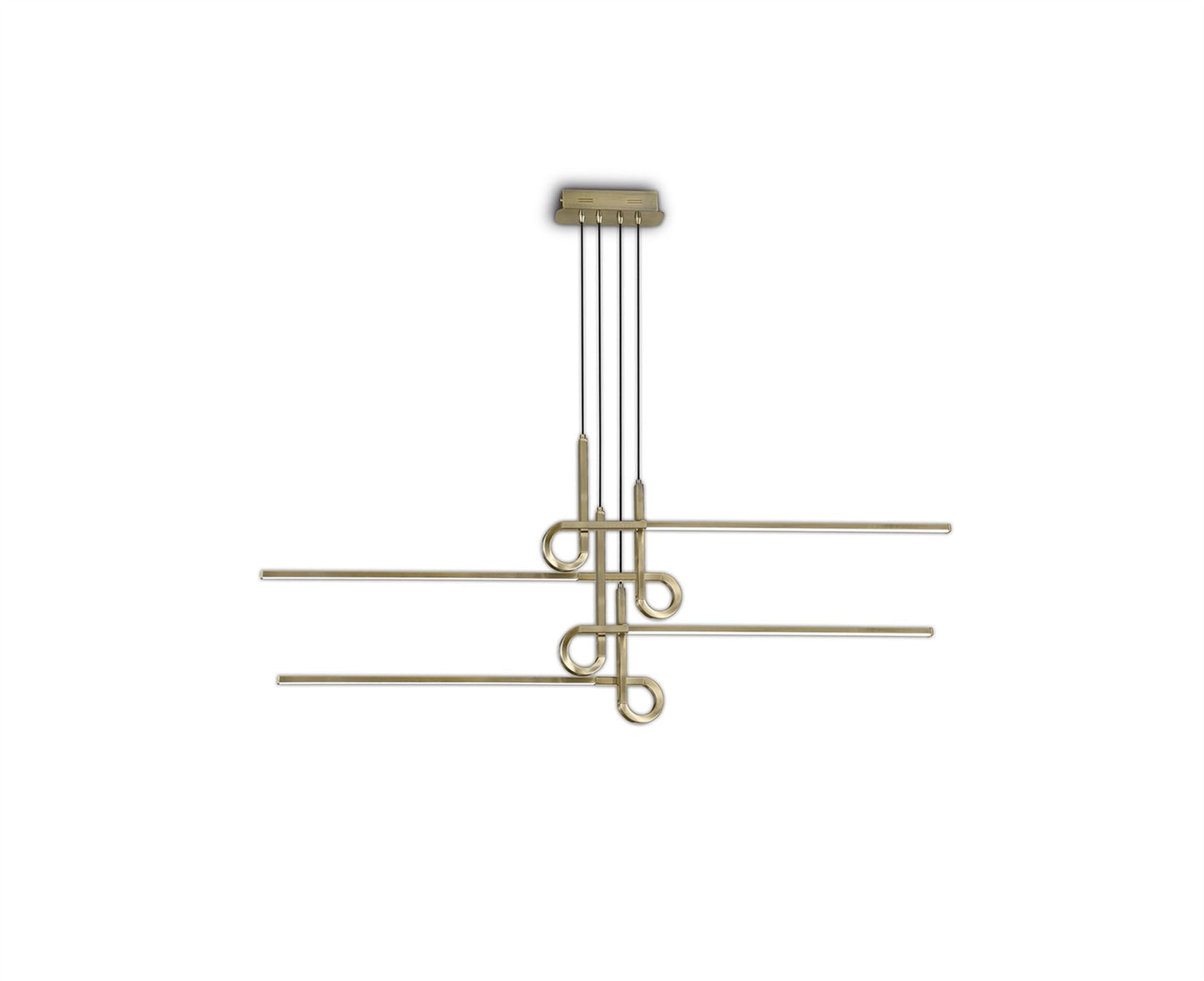 Mantra M6123 Cinto Pendant 42W LED, 3000K, 3360lm, Antique Brass, 3yrs Warranty