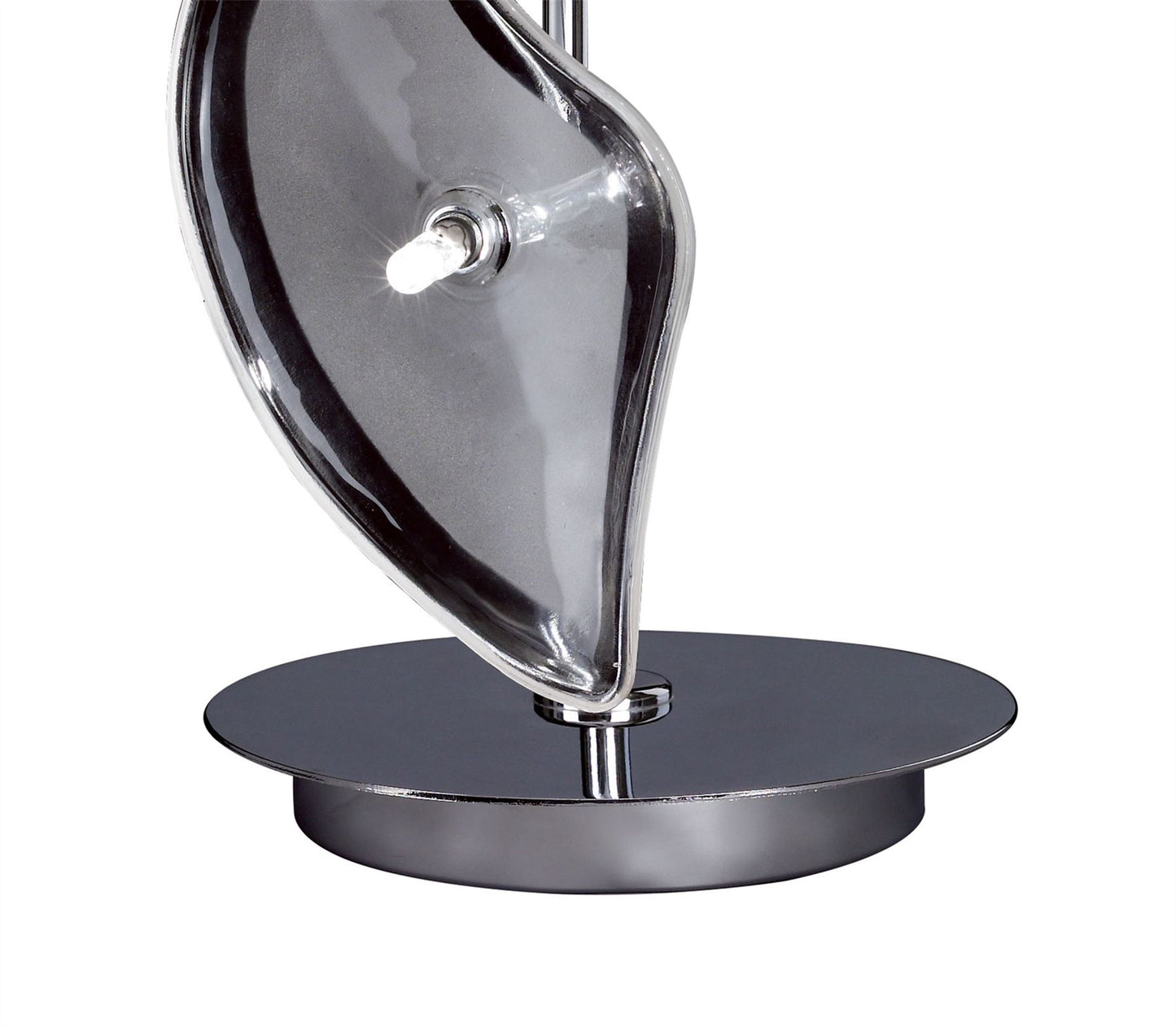 Mantra Otto Table Lamp 3 Light G4, Polished Chrome/Frosted Glass, NOT LED/CFL Compatible