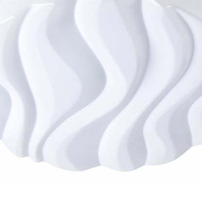 Mantra M5040 Arena Ceiling/Wall Light Large Round 45W LED IP44 3000K, 4050lm, Matt White/White Acrylic, 3yrs Warranty