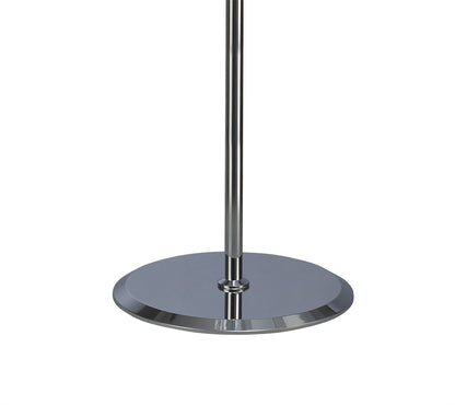 Mantra M3722 Miss Floor Lamp 3 Light E27, Gloss White/Polished Chrome