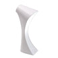 Mantra M1546 Ora Table Lamp 1 Light E27, Gloss White/White Acrylic/Polished Chrome