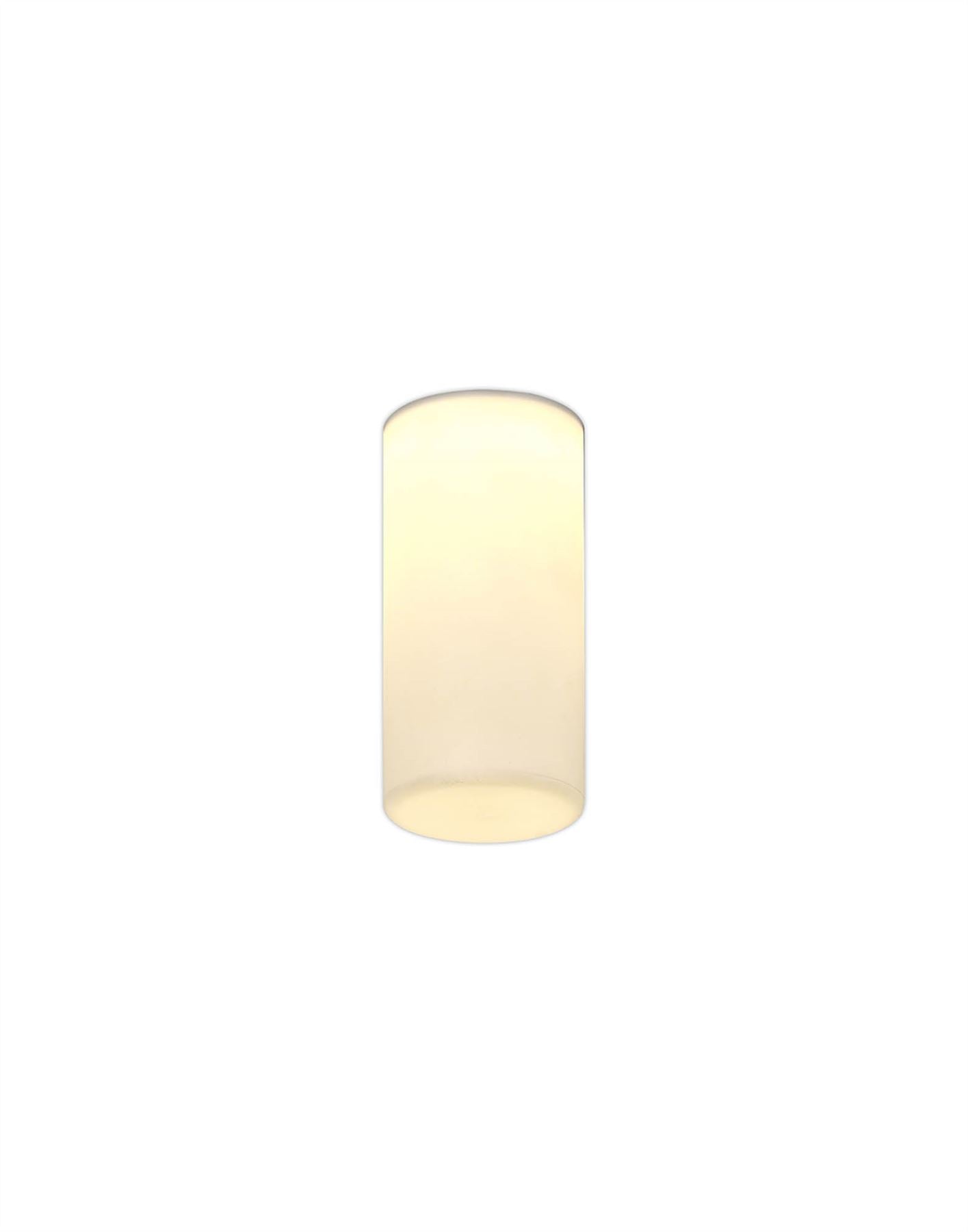 Mantra Fusion Glaciar Spotlight 17cm, IP44, 9W LED, 4000K, 700lm, White, 3yrs Warranty