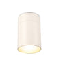 Mantra Fusion M5627 Aruba Flush Small 9.5cm Round 1 x E27, Matt White - M5627 Ceiling