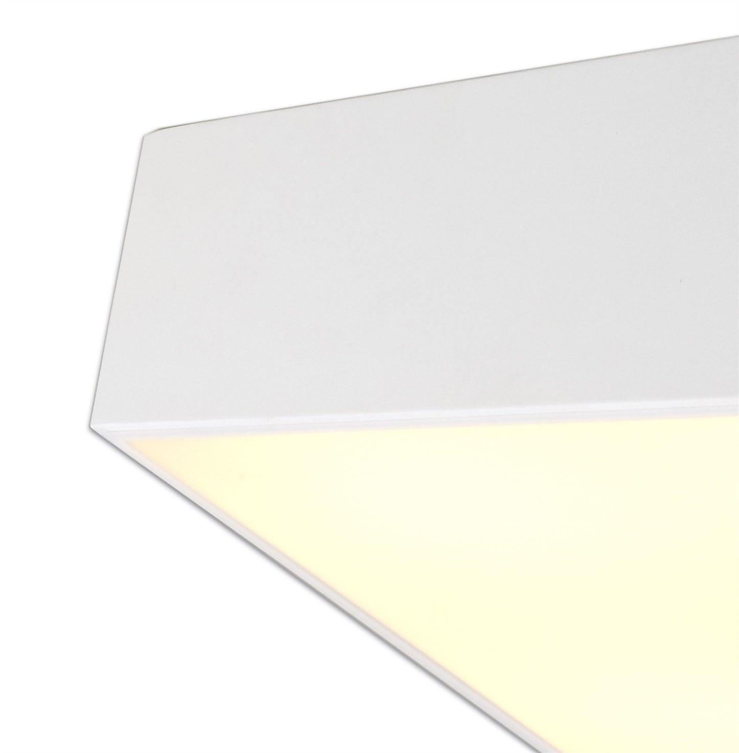 Mantra M6160 Mini Ceiling 60cm Square, 8 x E27 (Max 20W), White - M6160 Ceiling