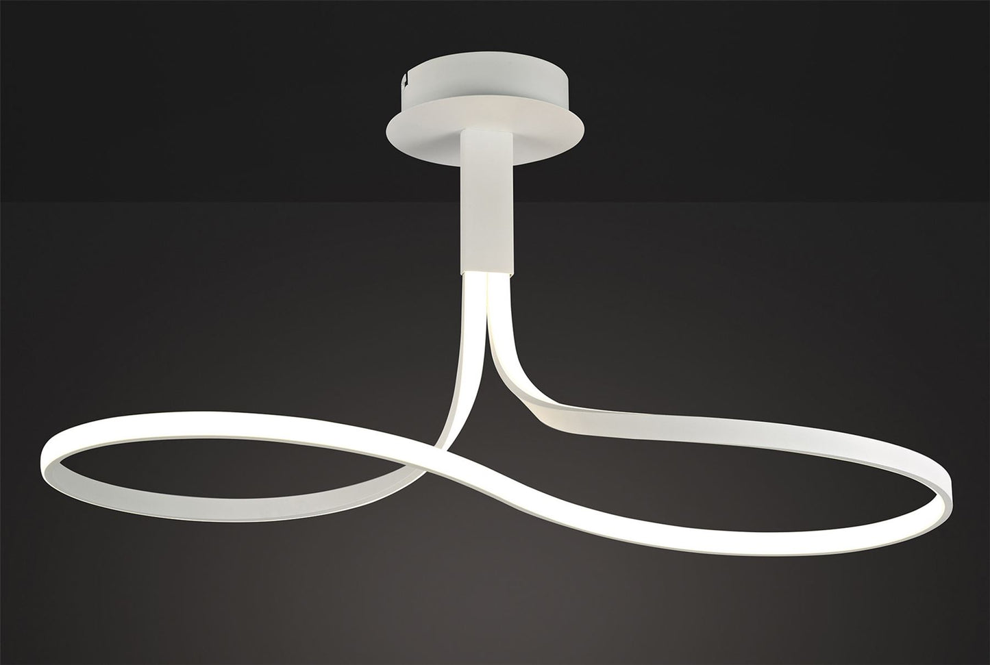 Mantra M6000 Nur Blanco Rectangular Semi Ceiling 40W LED 3000K, 3200lm, Dimmable White/Frosted Acrylic, 3yrs Warranty - M6000 Ceiling