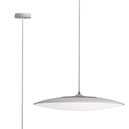 Mantra Slim Filippo Telescopic Spot Light 1 Light 5W 3000K, 450lm, Matt White/Polished Chrome, 3yrs Warranty
