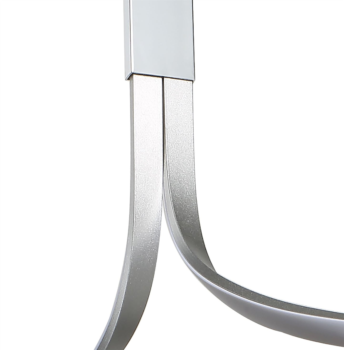 Mantra M5820 Nur XL Rectangular Semi Ceiling 50W LED 3000K, 3900lm, Dimmable Silver/Frosted Acrylic/Polished Chrome, 3yrs Warranty - M5820 Ceiling