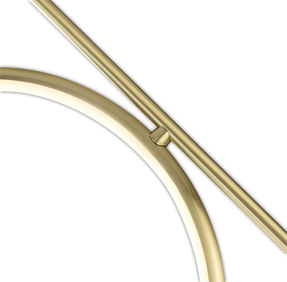 Mantra Olimpia Ceiling Light, 25W LED, 3000K, 1875lm, IP20, Satin Gold, 3yrs Warranty