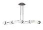 Mantra Guss GU10 Guss Telescopic GU10 4 Light L1, SGU10 Bar, Polished Chrome, White Acrylic, CFL Lamps INCLUDED