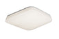 Mantra Fusion M3765 Quatro Ceiling/Wall 28W Large LED 3000K, 2800lm, White Acrylic, 3yrs Warranty - M3765 Ceiling