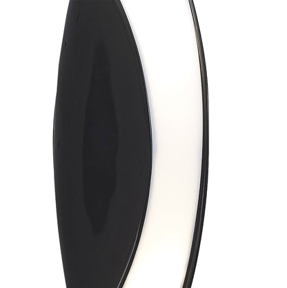 Mantra Pasion Wall Light 2 Light E27, Gloss Black/White Acrylic/Polished Chrome, CFL Lamps INCLUDED