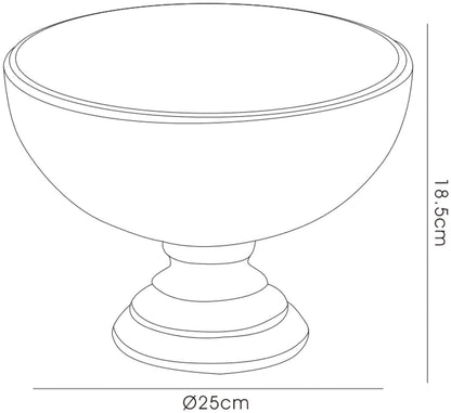 Diyas Home (DH) Celeste Mosaic Vase Polished Chrome Mosaic