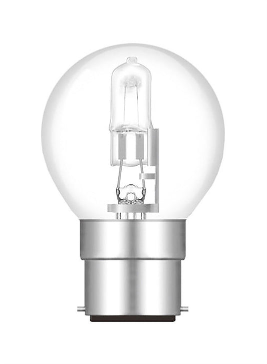 Luxram Halogen Energy Saver Ball B22 28W Halogen